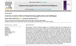 Featured image of post 论文阅读_2025_A survey on state-of-the-art deep learning applications and challenges